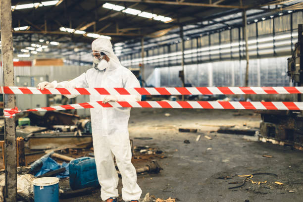 Professional Drug Lab Cleanup technician working in Inavale, NE